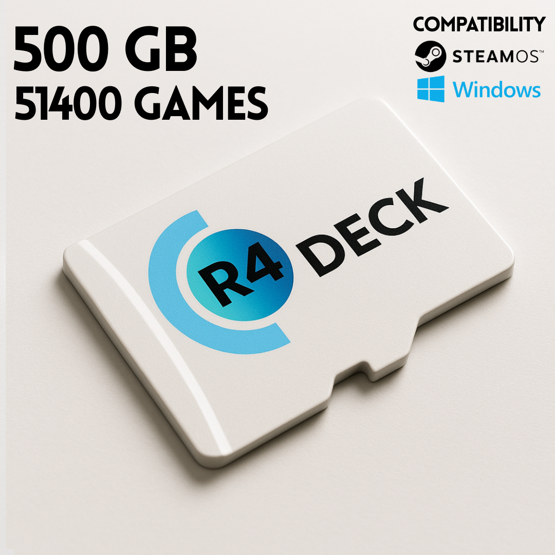 R4 DECK — Steam Deck SteamOS Compatible